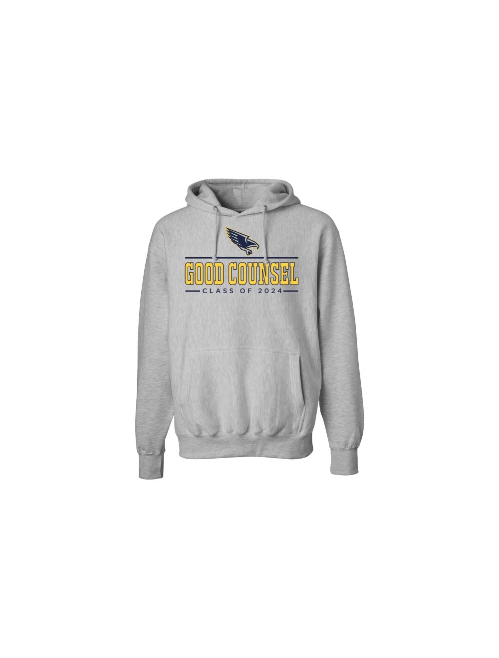 Class of 2024 Hooded Sweatshirt (grey)