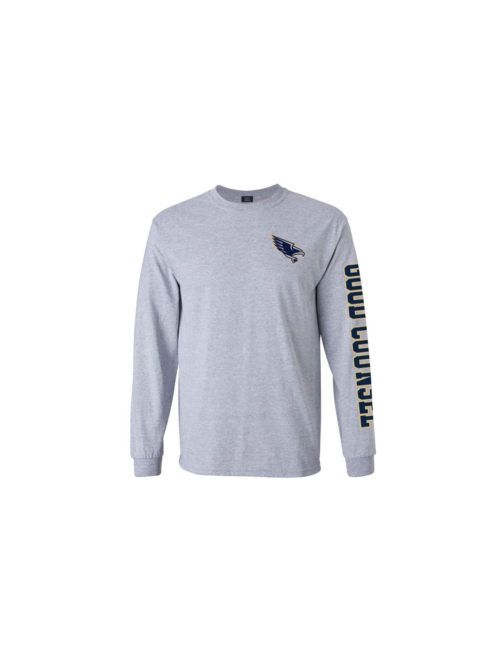 MV Sport Long Sleeve Flocked Tee (grey)